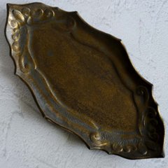 アラベスク文長皿画像