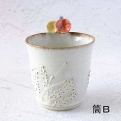 お花取手マグ画像