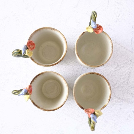 お花取手マグ画像