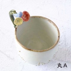 お花取手マグ画像