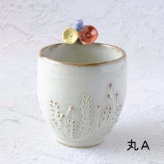 お花取手マグ画像