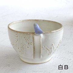 小鳥のスープカップ画像