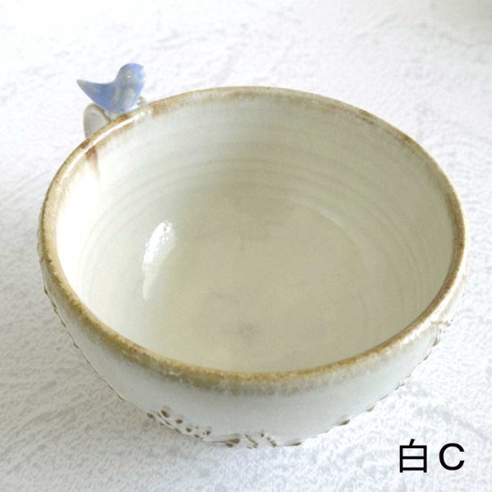 小鳥のスープカップ画像