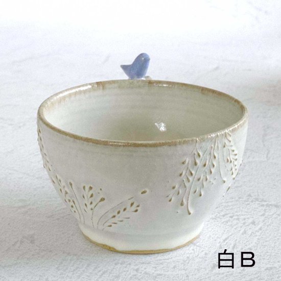 小鳥のスープカップ画像