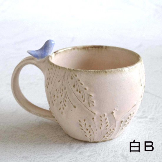 小鳥のマグカップ画像