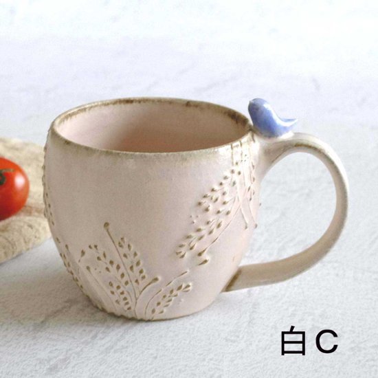 小鳥のマグカップ画像