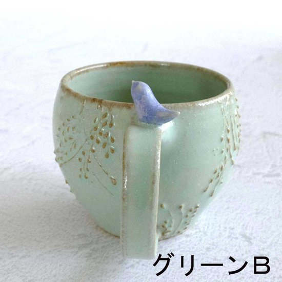 小鳥のマグカップ画像