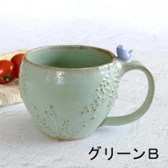 小鳥のマグカップ画像