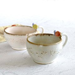 小鳥とお花のﾃｨｰｶｯﾌﾟの画像