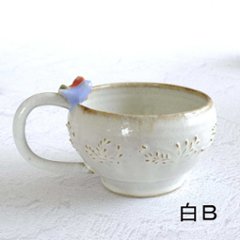 小鳥とお花のﾃｨｰｶｯﾌﾟ画像