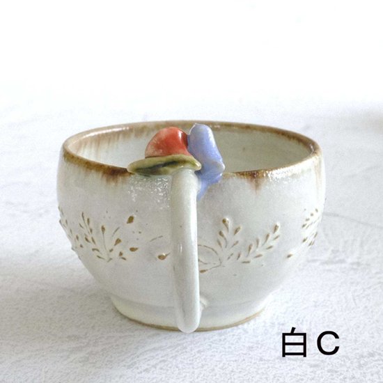 小鳥とお花のﾃｨｰｶｯﾌﾟ画像