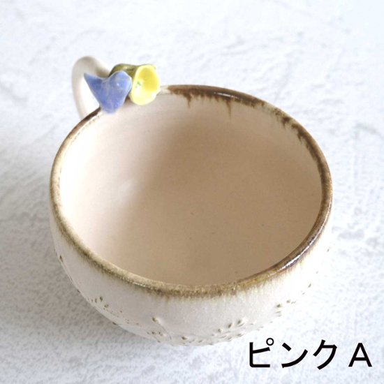 小鳥とお花のﾃｨｰｶｯﾌﾟ画像