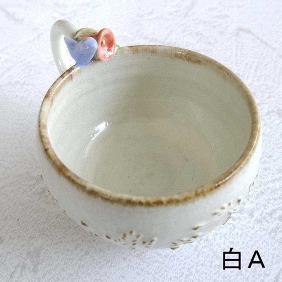 小鳥とお花のﾃｨｰｶｯﾌﾟ画像