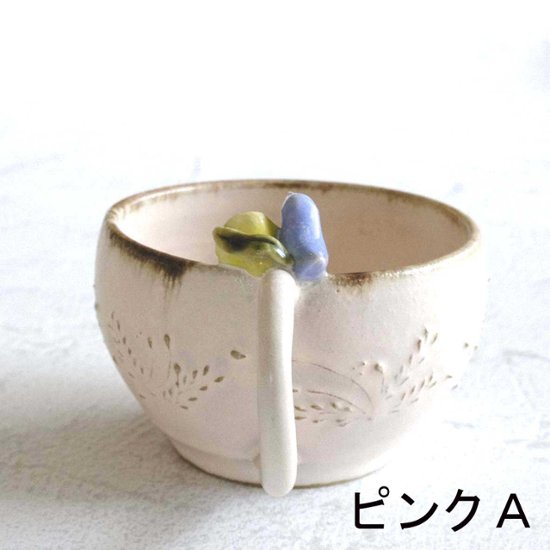 小鳥とお花のﾃｨｰｶｯﾌﾟ画像