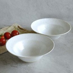 ポタージュ皿（白糠）の画像