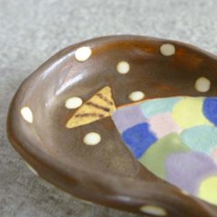 ひょうたん型の豆皿画像