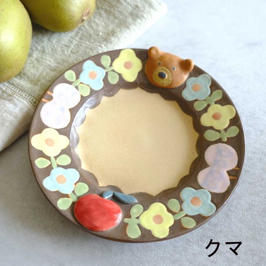 キャラクター付き小皿画像