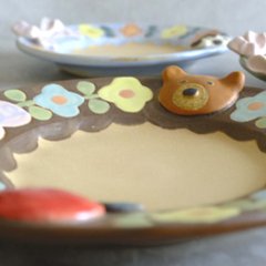 キャラクター付き小皿画像