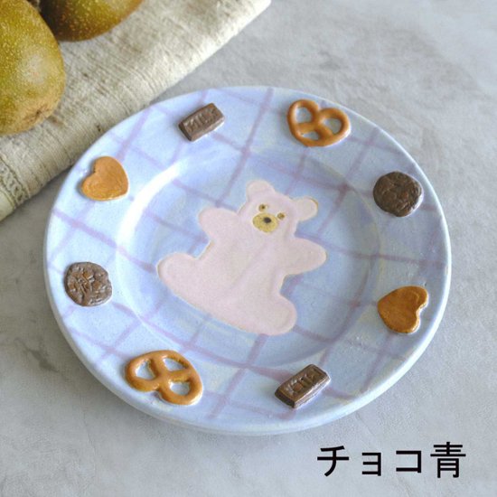 キャラクター付き小皿画像