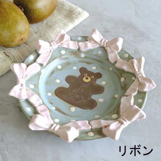 キャラクター付き小皿画像