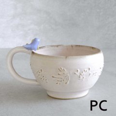 小鳥とお花のﾃｨｰｶｯﾌﾟ画像