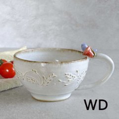 小鳥とお花のﾃｨｰｶｯﾌﾟ画像