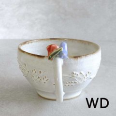 小鳥とお花のﾃｨｰｶｯﾌﾟ画像
