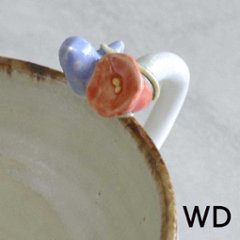 小鳥とお花のﾃｨｰｶｯﾌﾟ画像