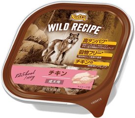 ニュートロ　ワイルドレシピ　チキン　成犬用トレイ 100ｇ×６個の画像