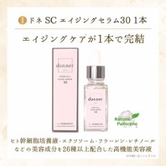 エイジングケアセット（ドネ美容液＋アイクリーム）画像