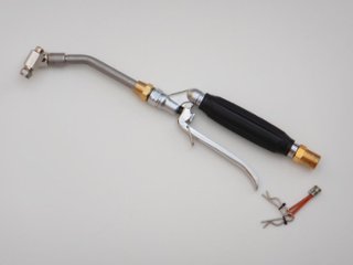 ケルヒャーKmini専用【消費電力1000Wモデル専用！】 【壁掛けルームエアコン洗浄用】●360度回転ノズルアダプター搭載ベンドパイプの洗浄ガン～ケルヒャー純正ホース接続可能！の画像