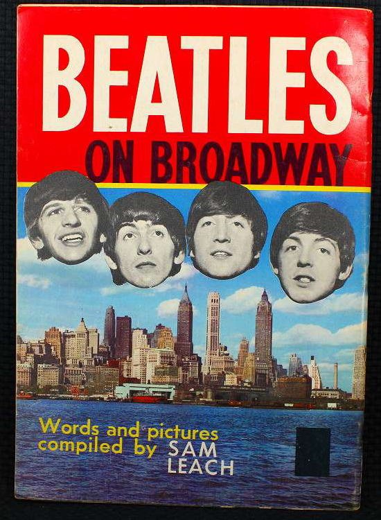 ザ ビートルズ オン ブロードウェイ　BEATLES ON BROADWAY　WHITMAN PUBLISHING COMPANY画像