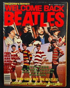 ザ ビートルズ ウェルカムバック ビートルズ WELCOME BACK BEATLES Stories Layouts & Press inc画像