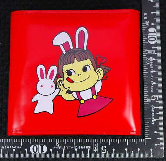 不二家 ペコちゃん ミルクパフィー財布 【ワケアリ品】画像