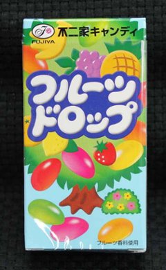 不二家 ペコちゃん 不二家 フルーツドロップ 菓子空箱 【ワケアリ品】の画像