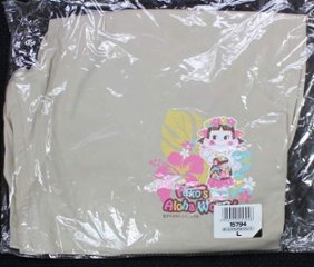 不二家 ペコちゃん アロハペコちゃん オリジナルアロハパンツ Lサイズ 【新品同様品】画像