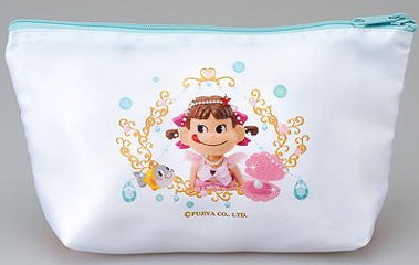 不二家 ペコちゃん 童話シリーズポーチ ペコちゃんポーチ 人魚姫 【新品同様品】画像