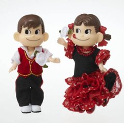 不二家 ペコちゃん ペコポコ着せ替えお洋服セット 全6種フルセット 2012年限定イヤーズシリーズ 【新品同様品】画像