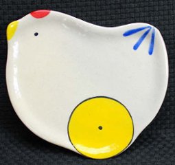 ひよこの皿 2枚セット 高橋協子 作の画像