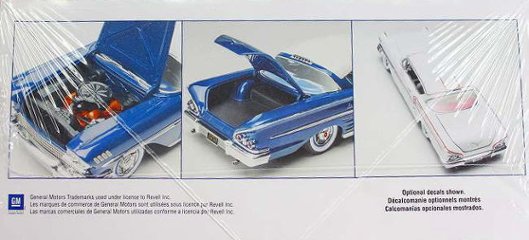 アメリカレベル 1958 シボレー インパラ 1/25  プラモデル 【新品同様品】画像