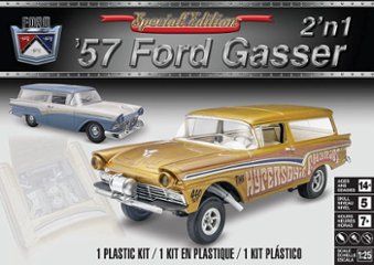  アメリカレベル 1957 フォード ガッサー 1/25  プラモデル 【新品同様品】の画像