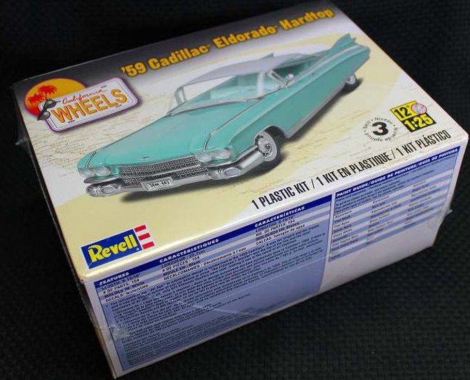 アメリカレベル 1959 キャデラック エルドラド ハードトップ 1/25  プラモデル 【新品同様品】画像