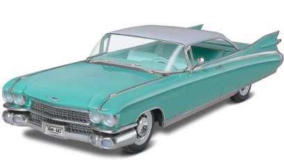 アメリカレベル 1959 キャデラック エルドラド ハードトップ 1/25  プラモデル 【新品同様品】画像