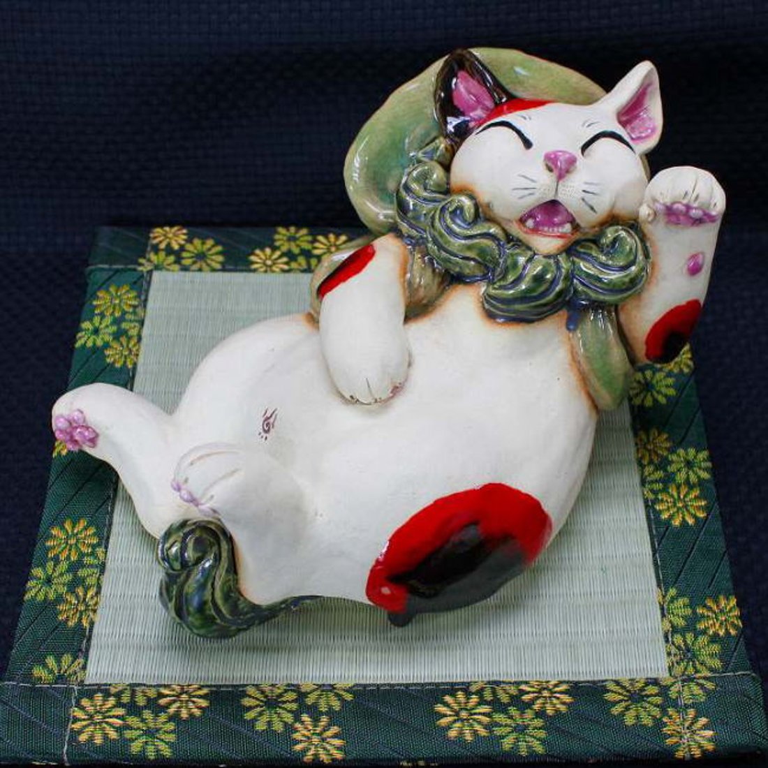 おちょこ 作 天にゃ様 猫の焼き物たち 皿や器や招き猫(A3152)|創作品  