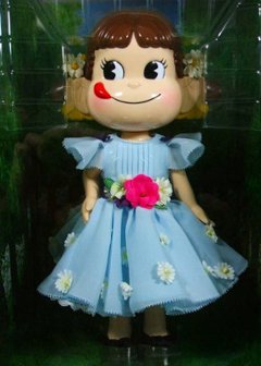 ペコちゃんフラワーガール ケイタ マルヤマ ファミリークラブ限定【未使用】 不二家 ペコちゃん ポコちゃん ペコポコ ミルキーの画像