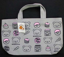 サンエックス リラックマ A4トートバッグ リラックマストア東京駅店限定 【新品同様品】の画像