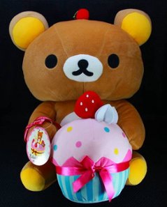 サンエックス リラックマ リラックマぬいぐるみ ローソン限定【未使用】 ぬいぐるみの画像