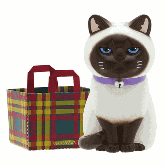 紙袋に入った猫 2 全6種コンプリートセット キタンクラブ カプセルトイ ガチャガチャ ガシャポン ガチャポン画像