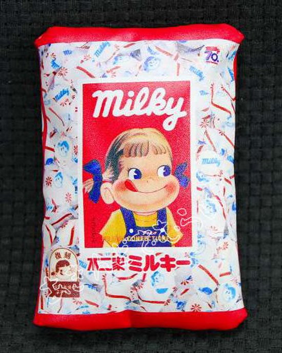 不二家ミルキー復刻版パッケージミニポーチ 全5種コンプリートセット レインボー カプセルトイ ガチャガチャ ガシャポン ガチャポン【新品同様品】画像