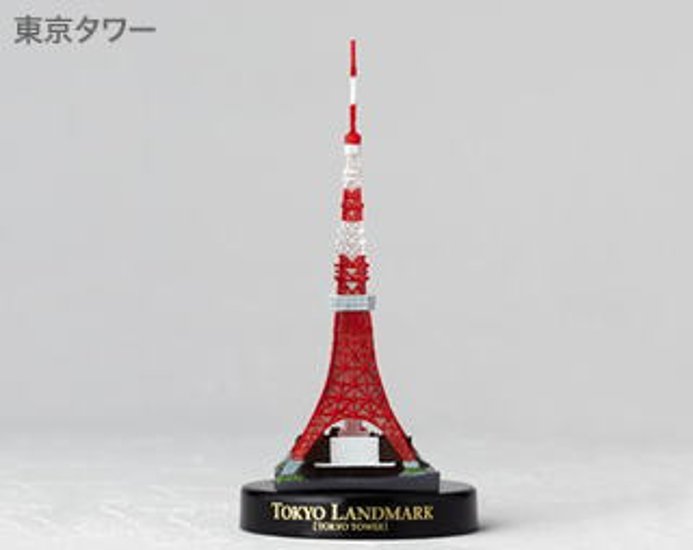 東京ランドマーク 全7種コンプリートセット 海洋堂 カプセルトイ ガチャガチャ ガシャポン ガチャポン 【新品同様品】画像